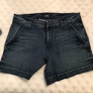 7 for all man kind shorts price firm size 29